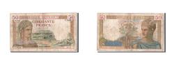 World Coins - Banknote, France, 50 Francs, 50 F 1934-1940 ''Cérès'', 1938, 1938-02-17