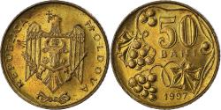 World Coins - Coin, Moldova, 50 Bani, 1997