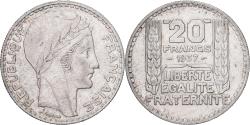 World Coins - France, 20 Francs, Turin, 1937, Paris, Silver, , Gadoury:852, KM:879