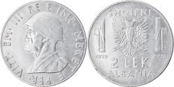 World Coins - Coin, Albania, Vittorio Emanuele III, 2 Lek, 1939, Rome, , Stainless