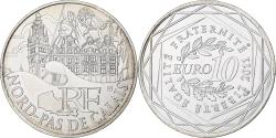 World Coins - France, 10 Euro, Nord-Pas de Calais, 2011, Paris, , Silver, KM:1880