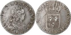 World Coins - France, Louis XV, 1/3 écu de France, 1723, Rennes, Silver,