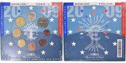 World Coins - France, 1 Cent to 2 Euro, 2009, Monnaie de Paris, BU, , Gadoury:page