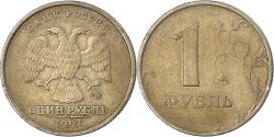 World Coins - Coin, Russia, Rouble, 1997, , Copper-Nickel-Zinc, KM:604