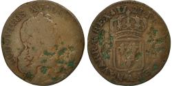 World Coins - Coin, France, Louis XV, Demi sol au buste enfantin, 1/2 Sol, 1721, Paris