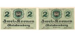 World Coins - Austria, 2 Kronen, AU(55-58)