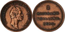 World Coins - Denmark, Frederik VI, Rigsbankskilling, 1813, Copper, , KM:680