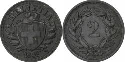 World Coins - Switzerland, 2 Rappen, 1942, Bern, Zinc, , KM:4.2b