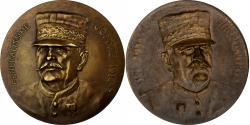 World Coins - France, Medal, Généralissime Joffre, 1914, Bronze, Glusette,