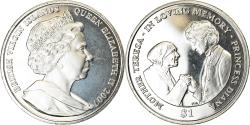 World Coins - Coin, BRITISH VIRGIN ISLANDS, Dollar, 2007, Franklin Mint, Mère Teresa et Lady