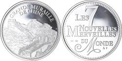 World Coins - France, Medal, Merveilles du monde, Grande Muraille de Chine, Arts & Culture
