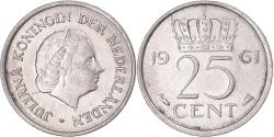 World Coins - Coin, Netherlands, 25 Cents, 1961