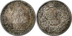 World Coins - Coin, Switzerland, 2 Francs, 1965, Bern, , Silver, KM:21
