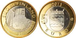 World Coins - Finland, 5 Euro, 2015, , Bi-Metallic, KM:New