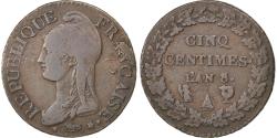 World Coins - Coin, France, Dupré, 5 Centimes, 1799, Paris, , Bronze, KM:640.1