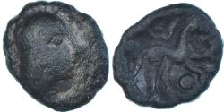 Ancient Coins - Coin, Ambiani, Bronze au cheval, 60-40 BC, , Bronze, Latour:8416