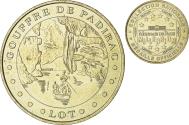 World Coins - France, Token, Touristic token, Padirac - Le Gouffre n°1, Arts & Culture, 2001