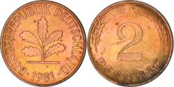World Coins - Coin, GERMANY - FEDERAL REPUBLIC, 2 Pfennig, 1981, Stuttgart, , Copper