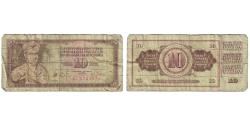 World Coins - Banknote, Yugoslavia, 10 Dinara, 1968, 1968-05-01, KM:82a, AG(1-3)