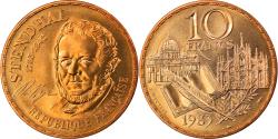 World Coins - Coin, France, Stendhal, 10 Francs, 1983, Paris, FDC, , Nickel-Bronze