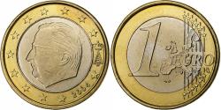 World Coins - Belgium, Albert II, 1 Euro, 2004, Brussels, Bi-Metallic,