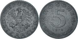 World Coins - Coin, Austria, 5 Groschen, 1975