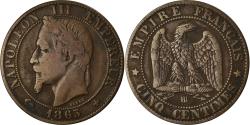 World Coins - Coin, France, Napoleon III, 5 Centimes, 1865, Strasbourg, , KM 797.2