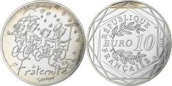 World Coins - France, 10 Euro, Sempé - Automne - Fraternité, 2014, Paris, Silver,