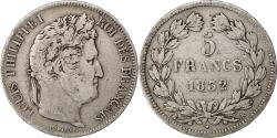 World Coins - Coin, France, Louis-Philippe, 5 Francs, 1832, Bordeaux, , Silver