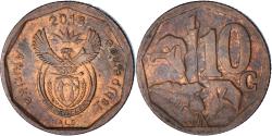 World Coins - South Africa, 10 Cents, 2013