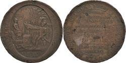 World Coins - Coin, France, Monneron, 5 Sols, 1792, Paris, , Bronze