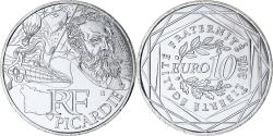 World Coins - France, 10 Euro, Picardie, 2012, Paris, , Silver, KM:1882