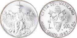 World Coins - Coin, Vatican, 500 Lire, 1983, FDC, , Silver