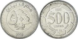 World Coins - Coin, Lebanon, 500 Livres, 1990