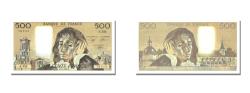 World Coins - Banknote, France, 500 Francs, 500 F 1968-1993 ''Pascal'', 1991, 1991-01-03