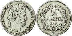 World Coins - Coin, France, Louis-Philippe, 1/4 Franc, 1843, Rouen, , Silver