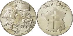 World Coins - France, Medal, 1939-1945, Bir-Hakeim, Copper-nickel, Jimenez,