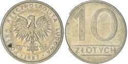 World Coins - Coin, Poland, 10 Zlotych, 1987, Warsaw, , Copper-nickel, KM:152.1
