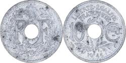 World Coins - Coin, France, 10 Centimes, 1945