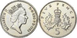 World Coins - Coin, Great Britain, Elizabeth II, 5 Pence, 1988, , Copper-nickel