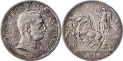 World Coins - Coin, Italy, Vittorio Emanuele III, Lira, 1917, Rome, , Silver, KM:57
