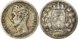 World Coins - Coin, France, Charles X, Franc, 1828, Bordeaux, , Silver, KM:724.7