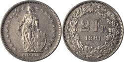 World Coins - Coin, Switzerland, 2 Francs, 1981