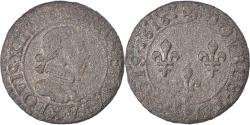 World Coins - Coin, France, Louis XIII, Double tournois, buste laurée et cuirassé, Double