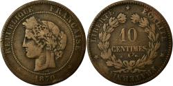 World Coins - Coin, France, Cérès, 10 Centimes, 1870, Paris, , Bronze, KM:815.1