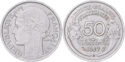 World Coins - Coin, France, Morlon, 50 Centimes, 1947, Beaumont - Le Roger,
