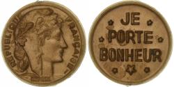 World Coins - France, Token, Je Porte Bonheur, Plastic,