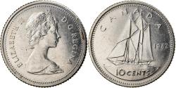World Coins - Coin, Canada, Elizabeth II, 10 Cents, 1982, Ottawa, , Nickel, KM:77.2