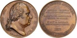 World Coins - France, Medal, Tour du Monde, Corvette Uranie, Hémisphère Austral, 1817