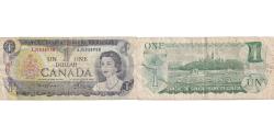 World Coins - Banknote, Canada, 1 Dollar, 1973, Undated (1973), KM:85b, VF(20-25)